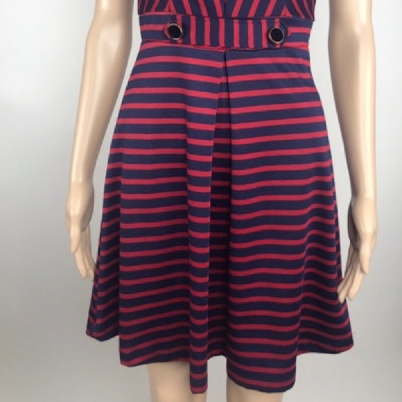 Nautical Striped Dress - Picture 3 of 7